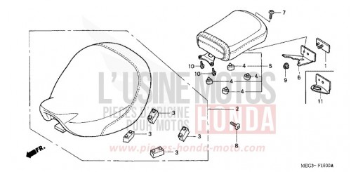 SIEGE VT750C7 de 2007